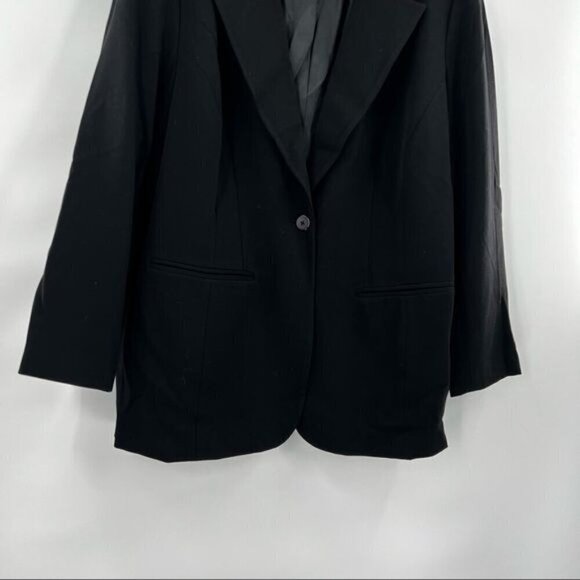 Bob Mackie black blazer jacket size 20w - Picture 3 of 10